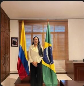 Andrea Calderón la Primera Mujer de Leticia como Cónsul de Colombia en Tabatinga