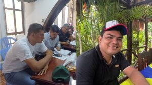 Diputado Ney Carlos Bento Gonzales y el exsecretario general Luis Antonio Rocha Santos