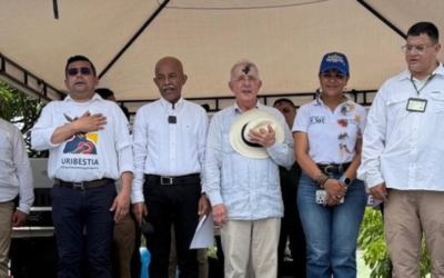 Álvaro Uribe en Leticia. Foto: Centro Democrático