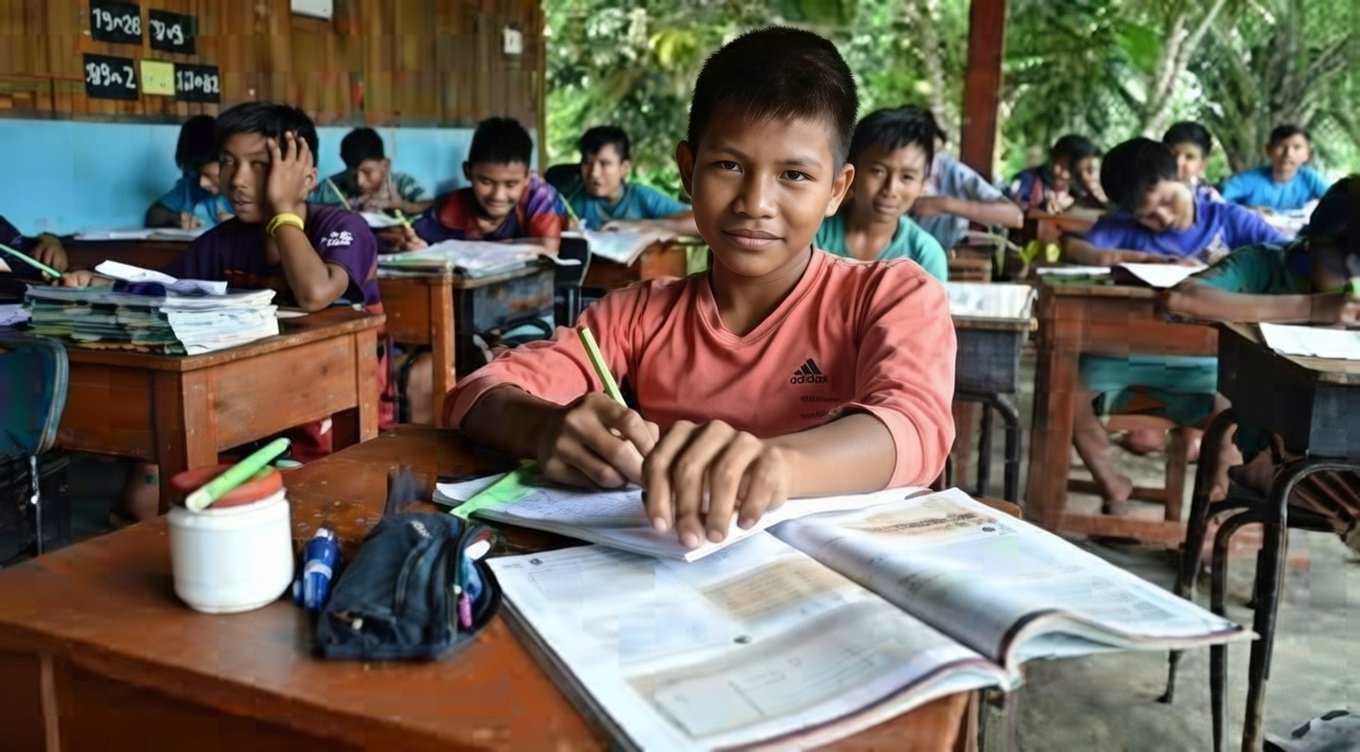 Escuelas indigenas en el Amazonas Brasilero