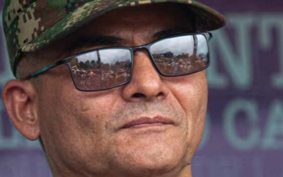 Jefe disidente de las Farc, 'Iván Mordisco'. Foto: Iván Mordisco