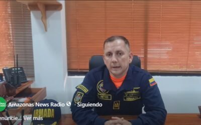 Capitán de Fragata, Ciro Alfonso Reyes. Comandante del Grupo de Guardacostas de la Amazonía. Foto: AmazonasNewsRadio